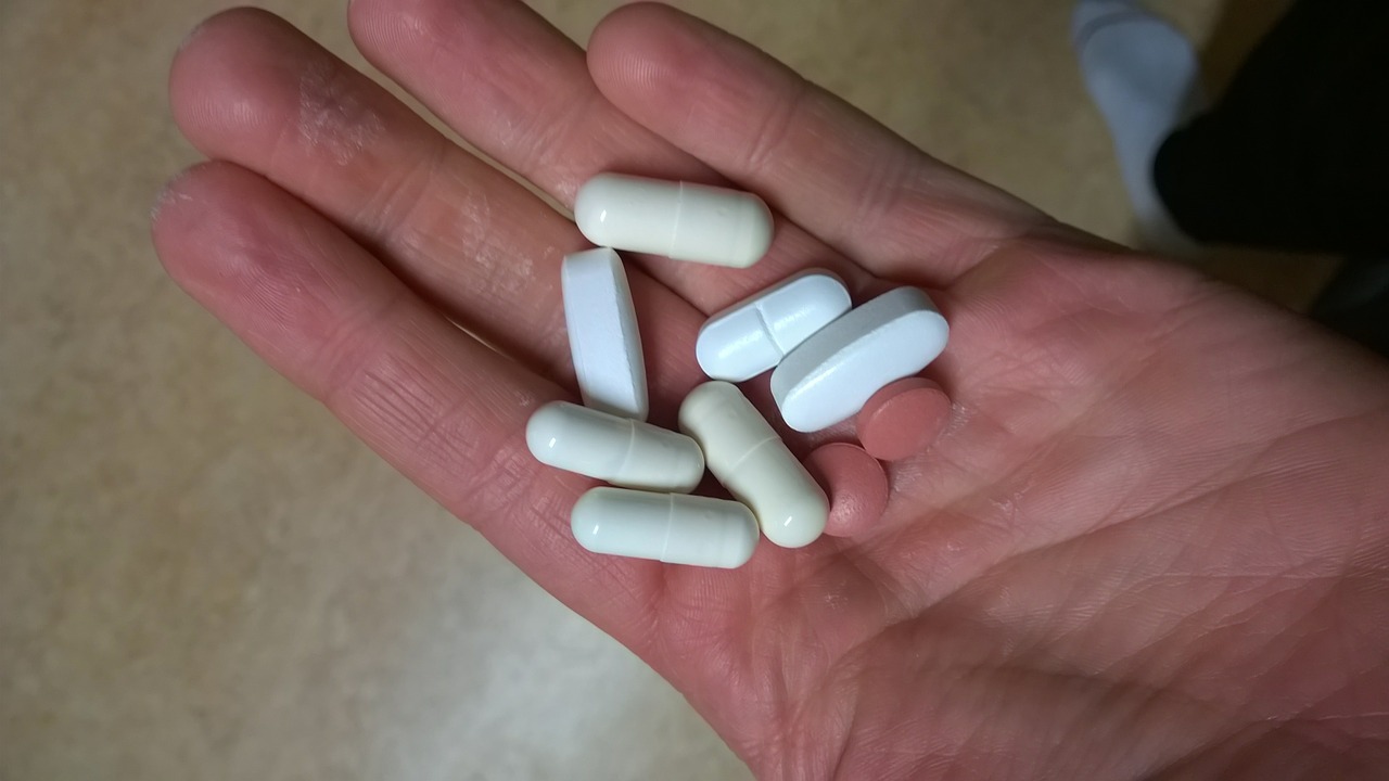 taking pills